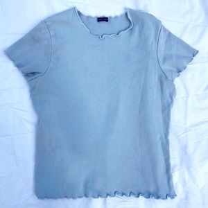 brandy melville lettuce edge tank top